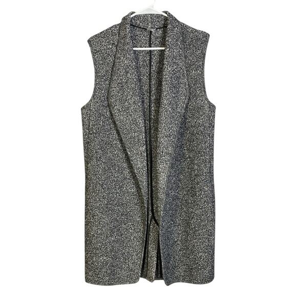 VINCE Mixed Media Wool Blend Vest Women's Small - Picture 3 of 8